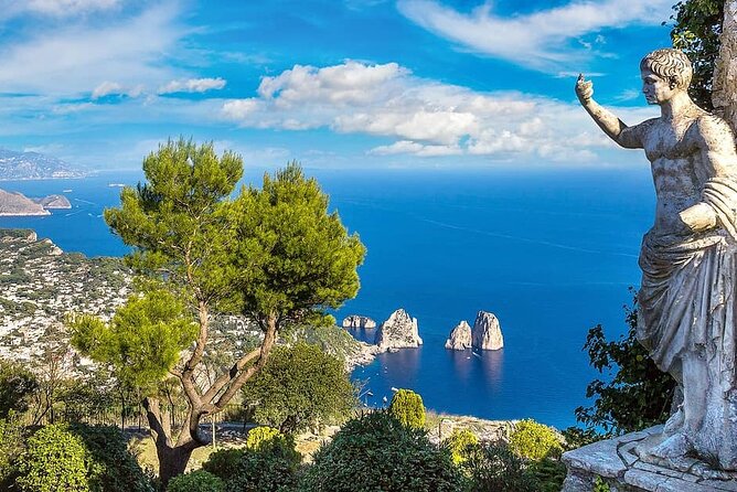 Full Day Private Boat Tour to Capri From Positano