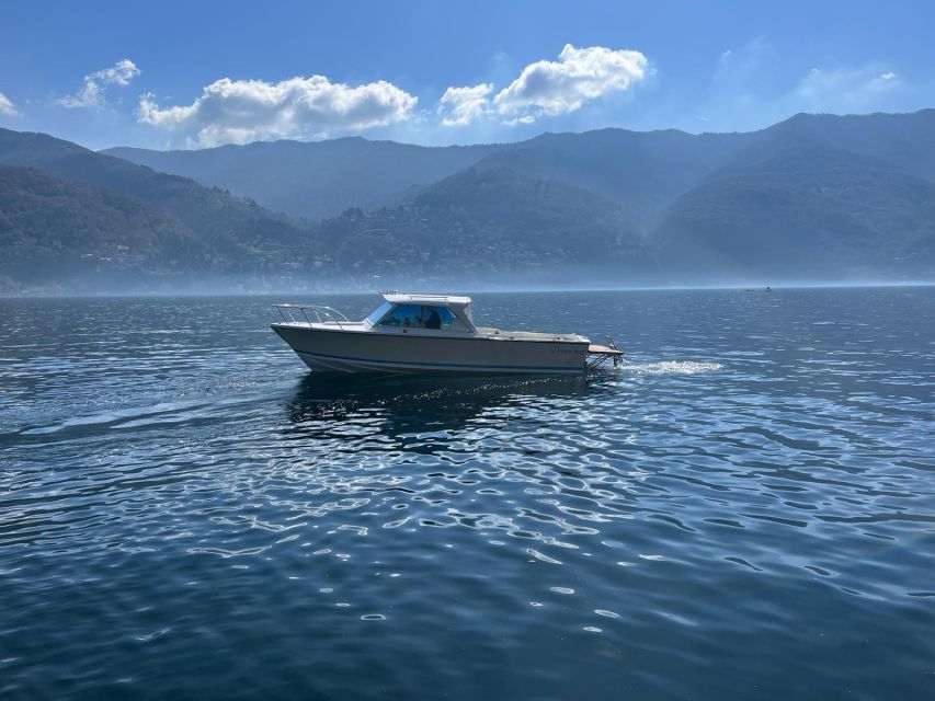 Lake Como: 1 Hour Private Boat Tour - Tour Details