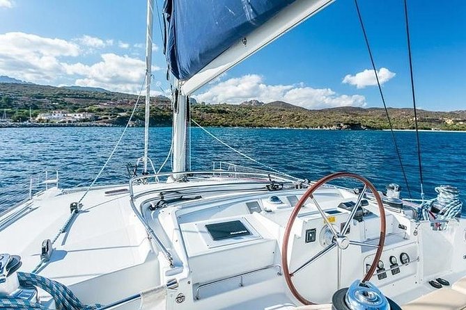 Private Catamaran Tour to the Maddalena Archipelago From Porto Rafael Palau