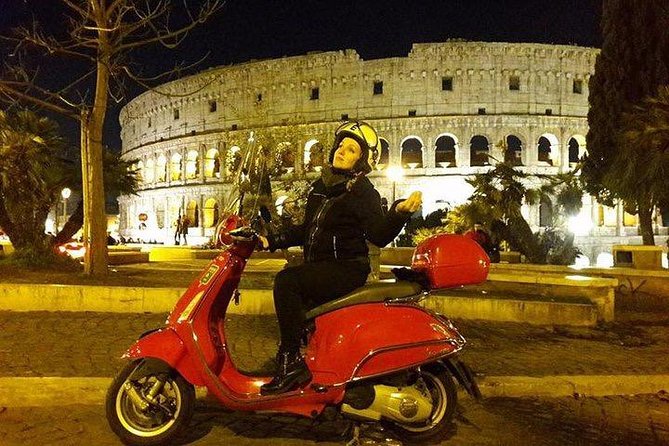 Private Rome by Night Vespa Tour