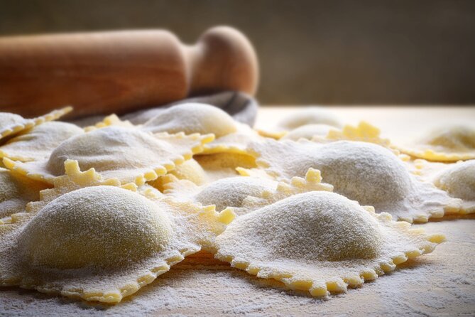 Ravioli and Tagliatelle Class at Locals Home in Positano.