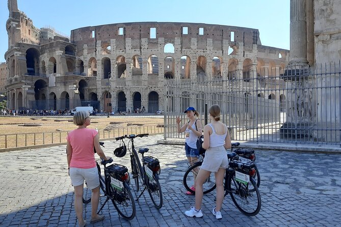 Rome Highlights By Electric Bicycle Private Tour