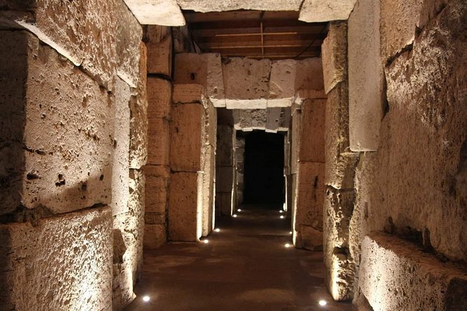 Vip Colosseum Under the Moon With Underground and Arena Access