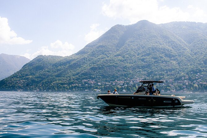 1H Private Cruise Lake Como Tender Yacht Invictus 5 Pax - Confirmation and Booking