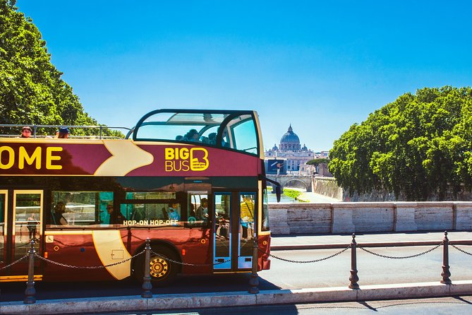 Big Bus Rome Hop-on Hop-off Open Top Tour - Ticket Options