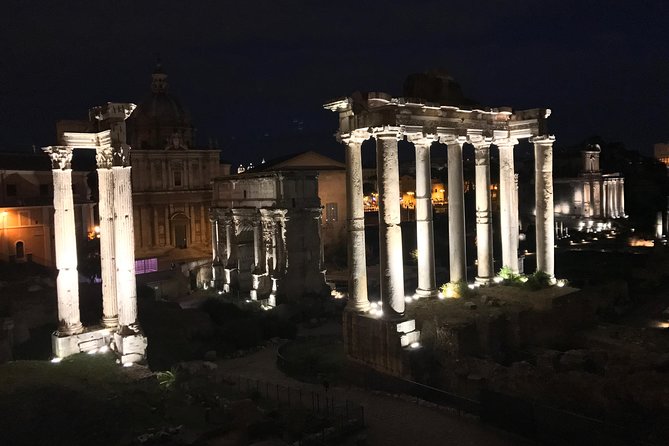 Colosseum Dungeons, Roman Forum and Palatine at Night Group Tour - Whats Included