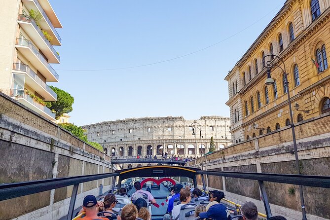 I Love Rome Hop on Hop off Open Bus Tour - Audio Guide Options