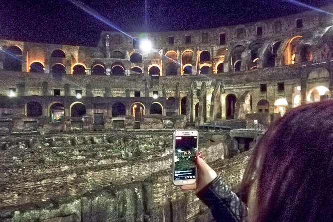 Night Colosseum Tour: With Gladiators Underground and Arena - Meeting and Pickup