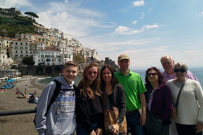 SHARING TOUR COSTIERA [English Driver Available] Positano,Amalfi,Ravello NOLUNCH - Pickup and Drop-off