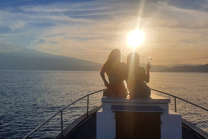 Taormina Sunset Aperitif On-Board - Tour Inclusions