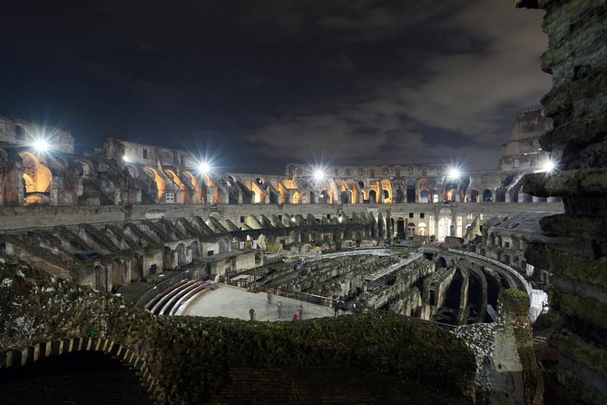 Vip Colosseum Under the Moon With Underground and Arena Access - Important Information