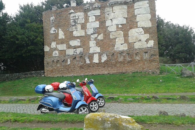 Appian Way Vespa Rome Tour - End Point