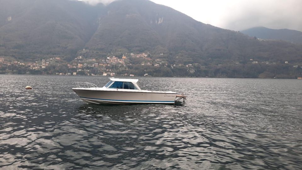 Lake Como: 1 Hour Private Boat Tour - Itinerary Details