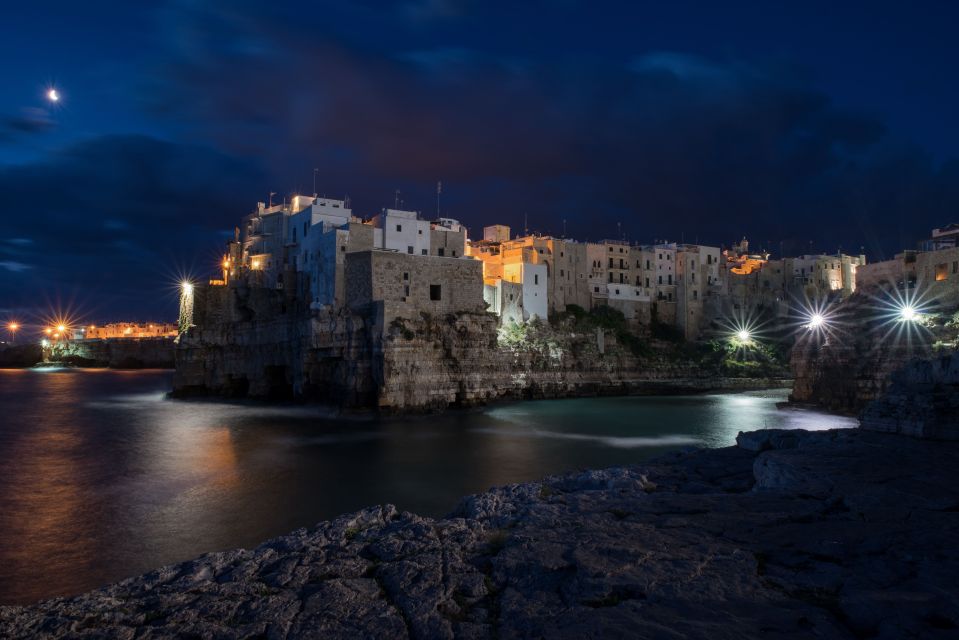 Polignano a Mare: Boat Cave Tour by Night - Experience Description