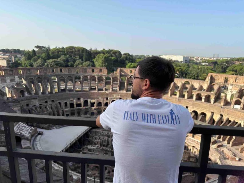 Rome: Colosseum Exclusive Belvedere Private Tour - Duration and Features