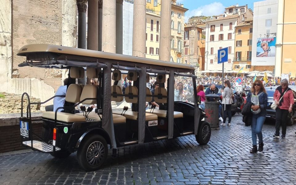 Rome: Golf Cart Tour of the Baroque and Ancient City - Experience Description