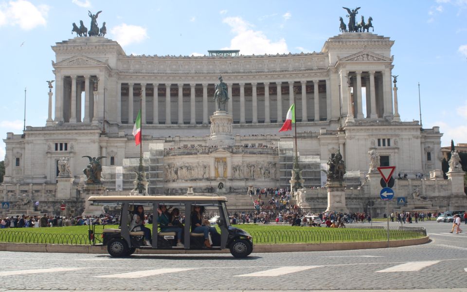 Rome: Night Tour of the City by Golf Cart - Important Information