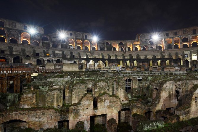 Vip Colosseum Under the Moon With Underground and Arena Access - Additional Inclusions