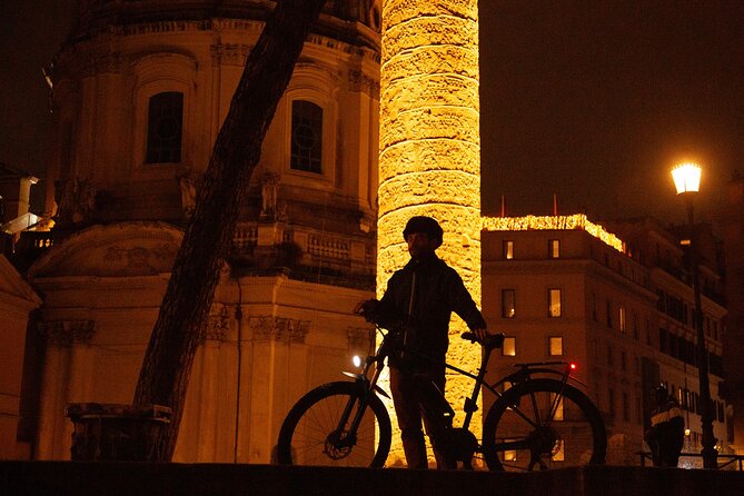 Rome by Night Tour With Top E-Bike and Optional Italian Dinner - E-Bike Tour Itinerary