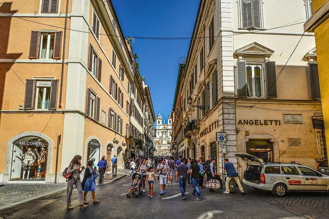 Rome City Walking Tour Spanish Steps Trevi Fountain Piazza Navona - Logistics Information