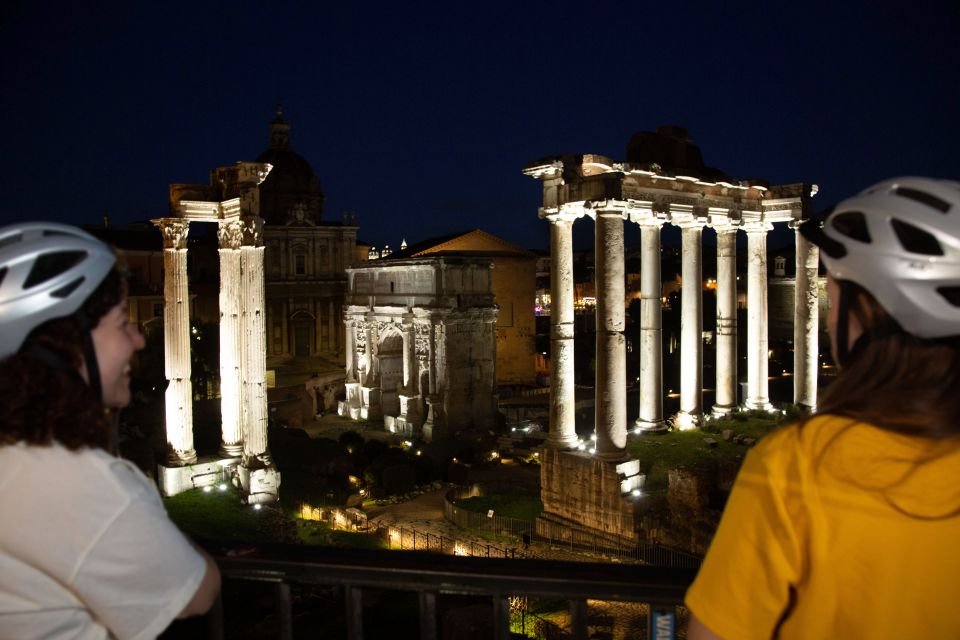 Rome: Quality E-Bike Evening Tour With Optional Dinner - Meeting Point Information