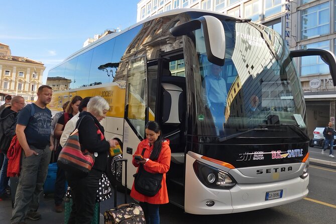 To & From Ciampino Airport - Rome City Center Shuttle Bus - Meeting and Pickup Instructions