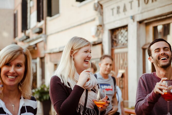 Venice at Sunset: Cicchetti, Food & Wine Tour - Drink Tastings