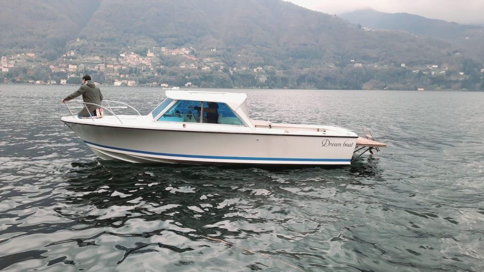 Lake Como: 1 Hour Private Boat Tour - Booking Information