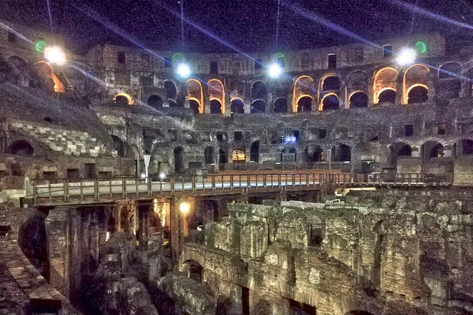 Night Colosseum Tour: With Gladiators Underground and Arena - Directions