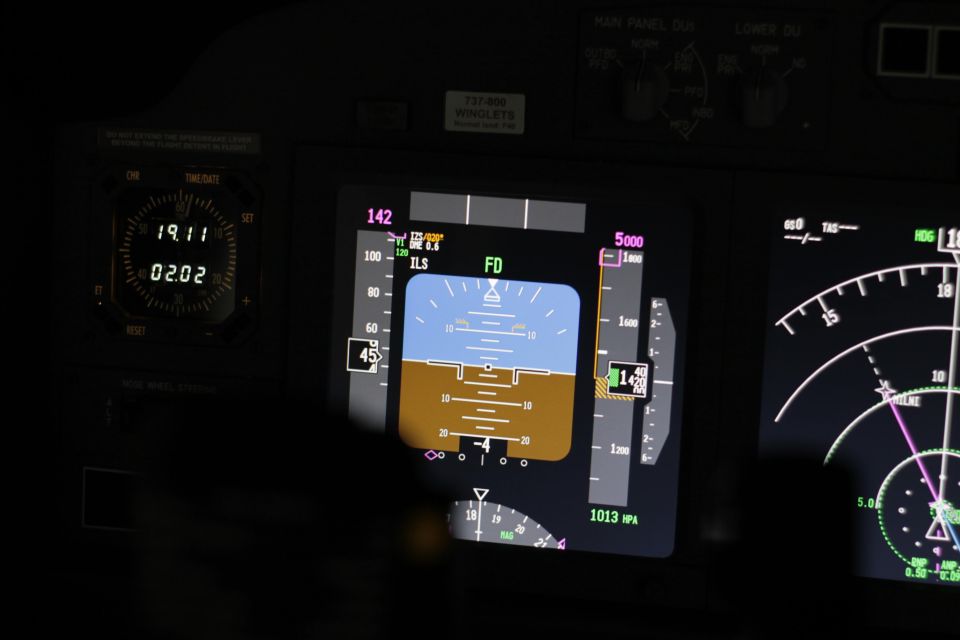 Professional Boeing 737-800 Simulator - 100 Minutes - Not Suitable For