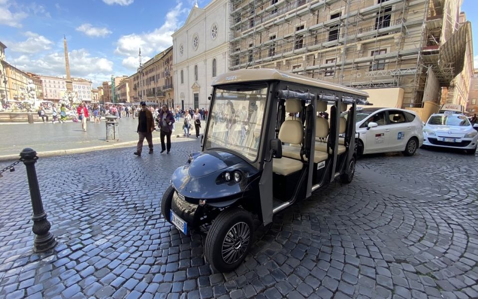 Rome: Golf Cart Tour of the Baroque and Ancient City - Important Information for Participants