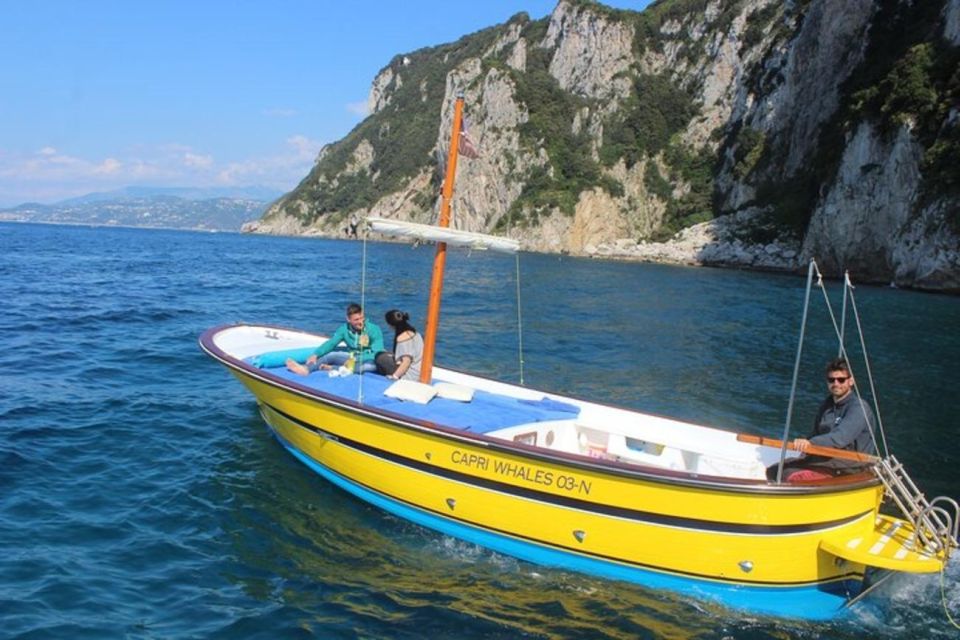 Capri Private Boat Tour From Capri (3 Hours) - Directions