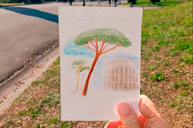 Design Your Own Postcard of Rome - Tour With Artistic Activity - Customer Reviews