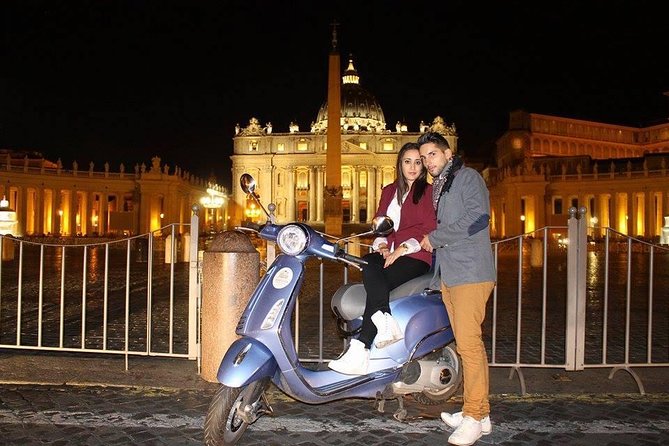 Private Rome by Night Vespa Tour - Booking and Cancellation Policy