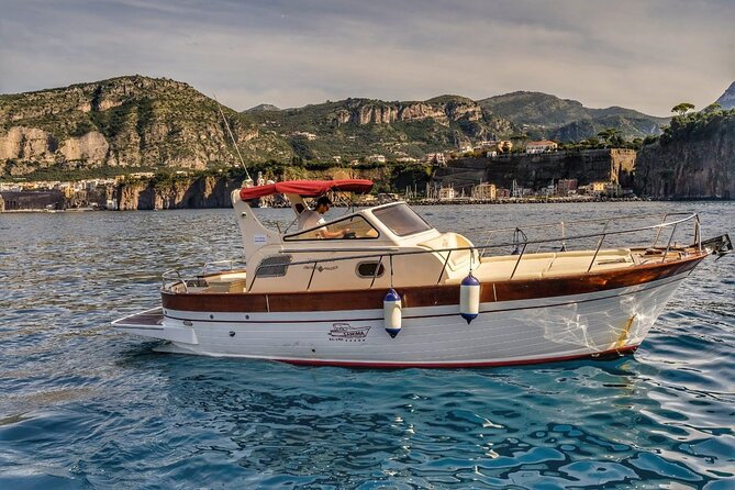 Amalfi Coast Private Boat Tour From Sorrento - Acquamarina 848 Coupé - Just The Basics