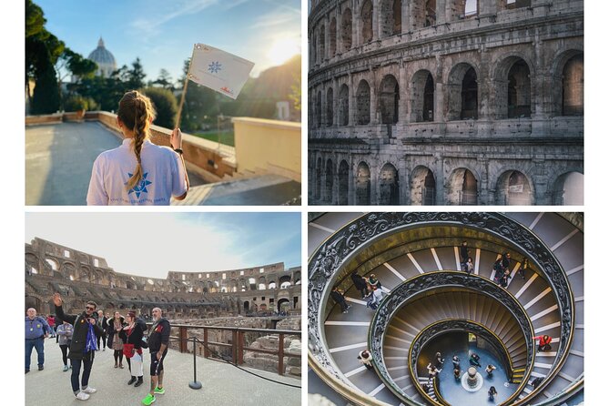 Combo Colosseum and Vatican Museums Small Group Tour - Just The Basics