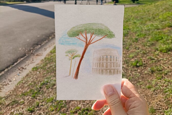 Design Your Own Postcard of Rome - Tour With Artistic Activity - Just The Basics