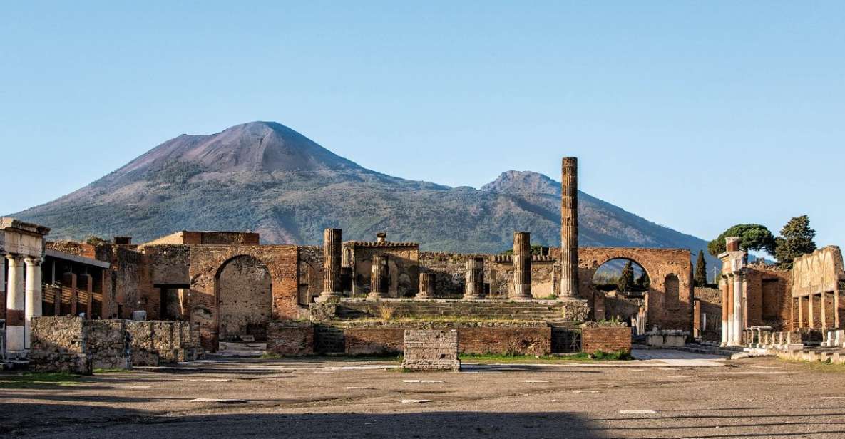 From Naples: Transport to Sorrento With Stop in Pompeii - Just The Basics