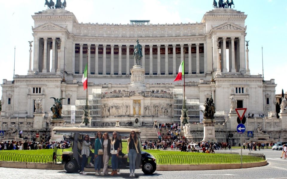 Rome: Golf Cart Tour of the Baroque and Ancient City - Just The Basics