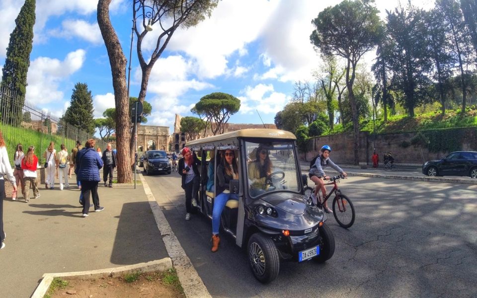 Rome: Golf Cart Tour Through the City With Local Guide - Just The Basics